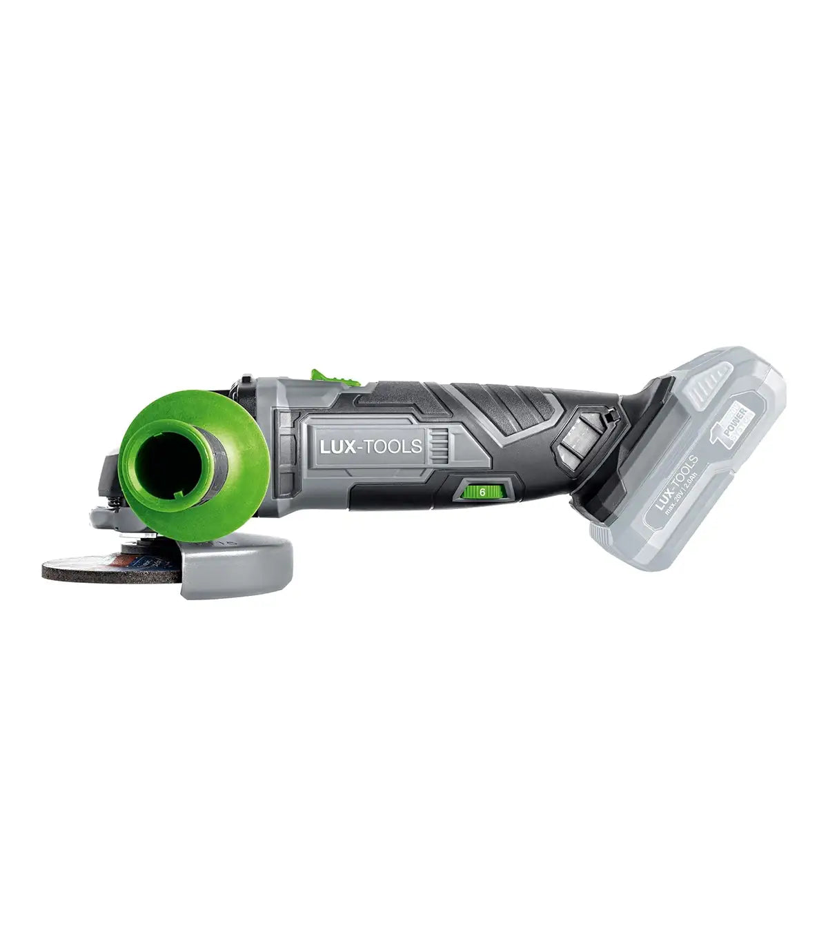Lux Tools – Akumulatorska kutna brusilica 1 PowerSystem 20 V by Lux tools Aku brusilice i polirke