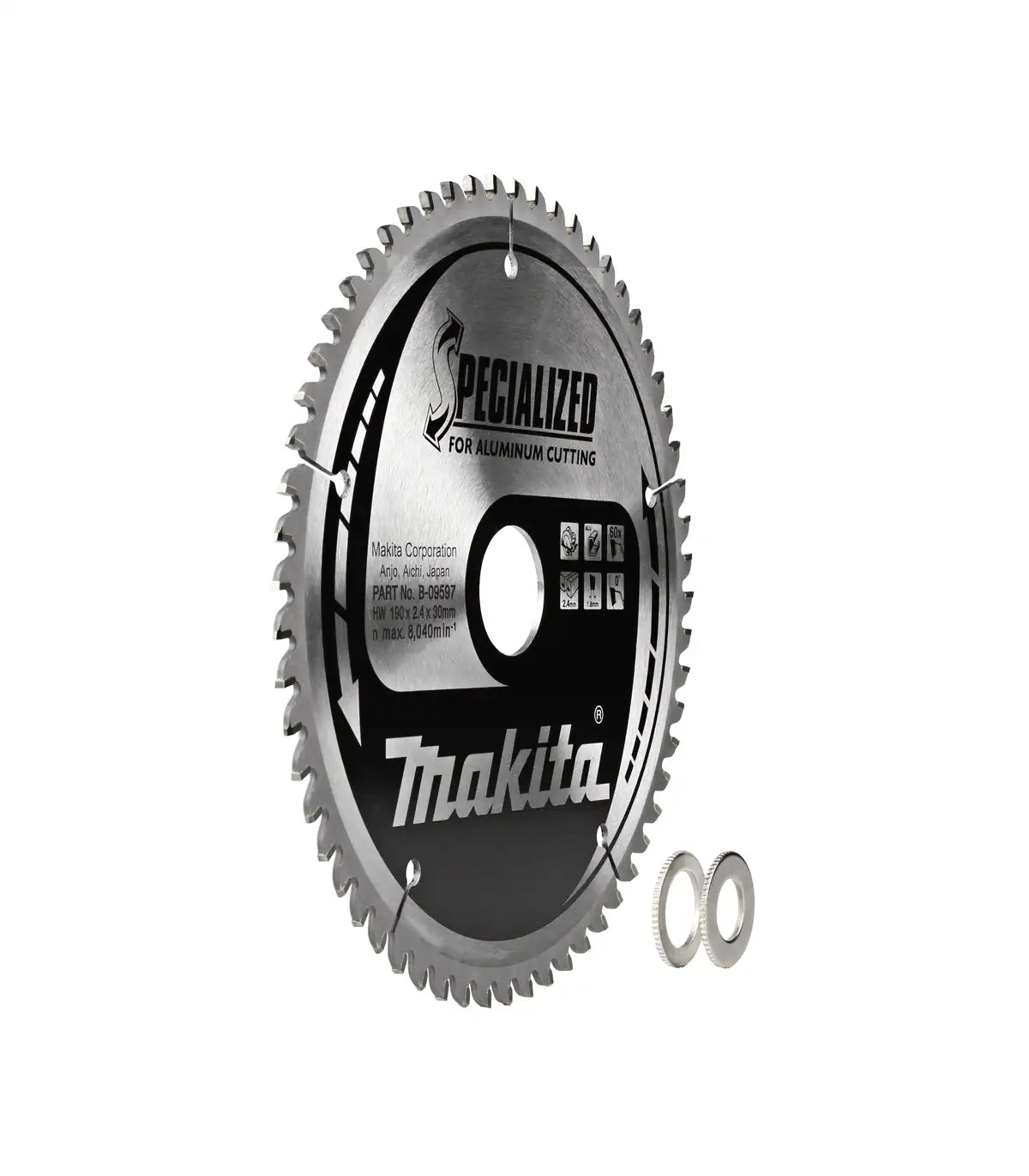Makita – List / ploča za pilu Specialized 190×30 60Z (za aluminij) B-09597 by Makita Pribor za pile i cirkulare