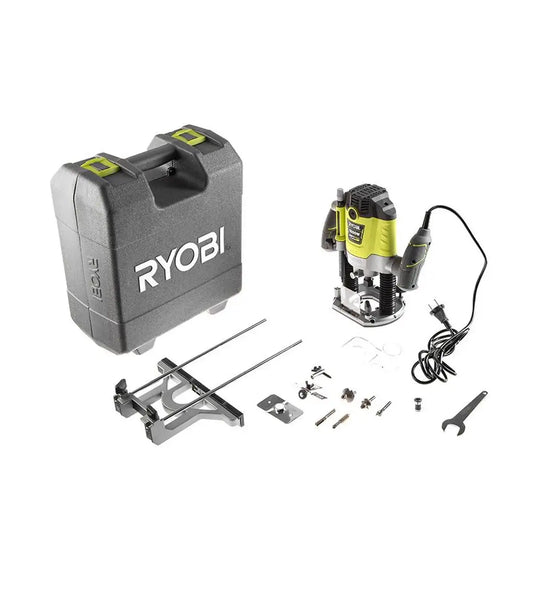 Ryobi – Električna glodalica u setu sa glodalima 1600 W RRT1600-K Električne glodalice i blanje