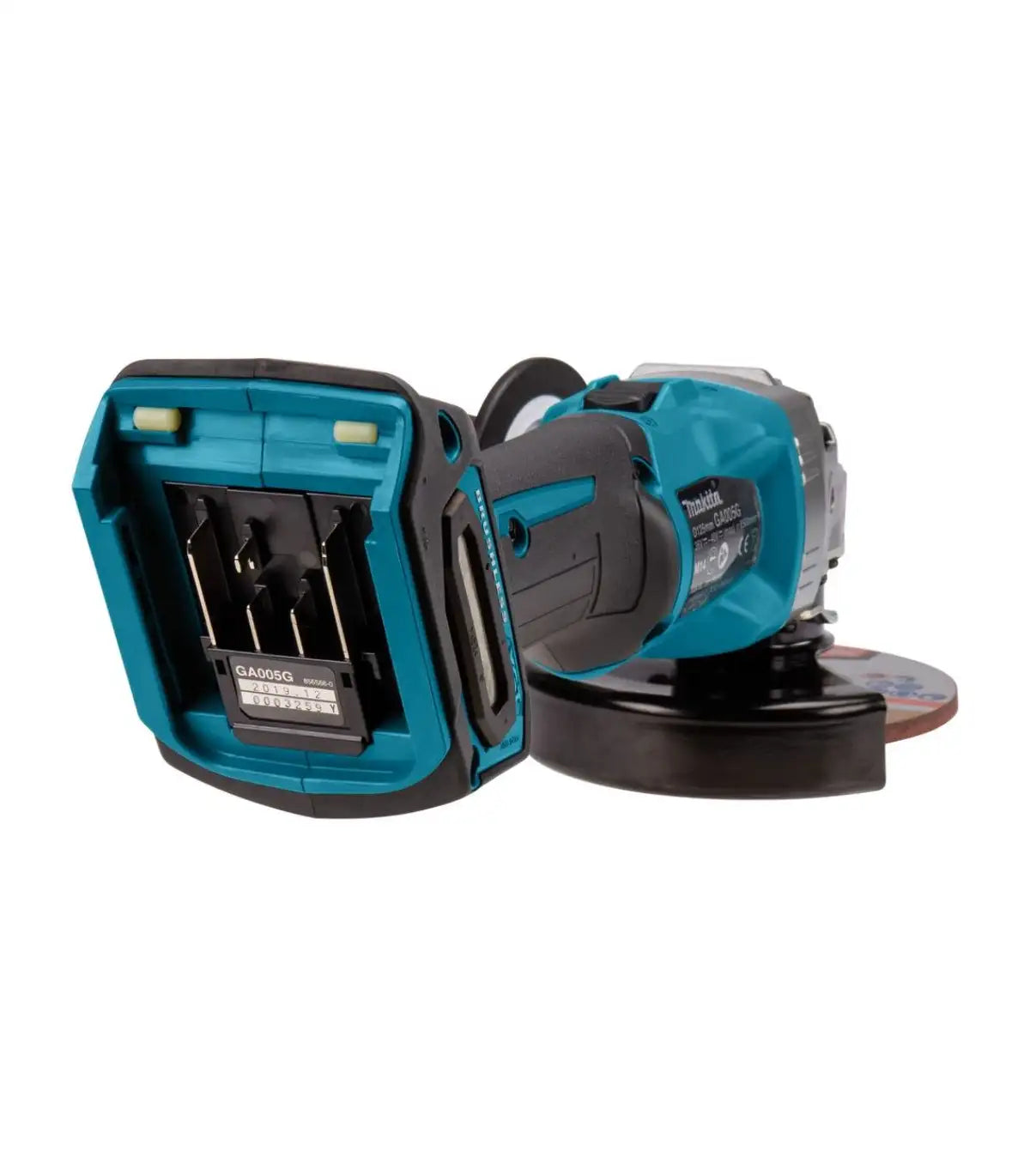 XGT Makita – Akumulatorska ugaona brusilica 40V, 125mm GA005GZ by Makita Aku brusilice i polirke - detalj 2