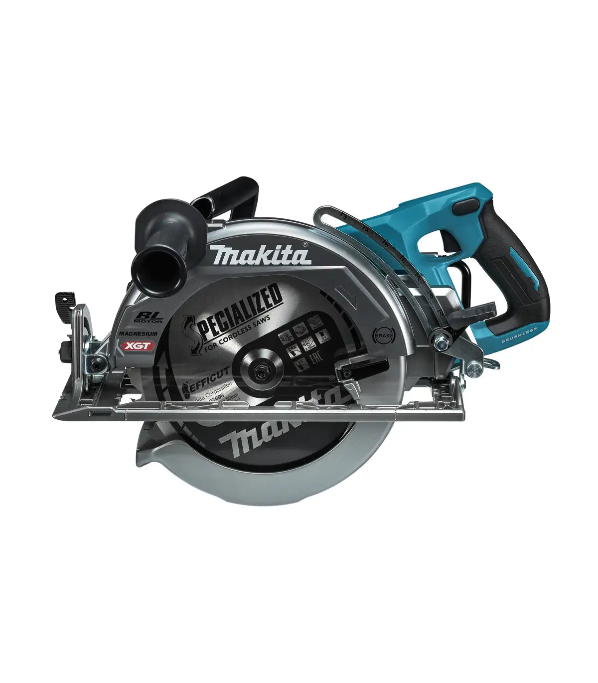 XGT Makita 40V – Akumulatorska ručna kružna pila RS002GZ by Makita Aku kružne pile - detalj 4