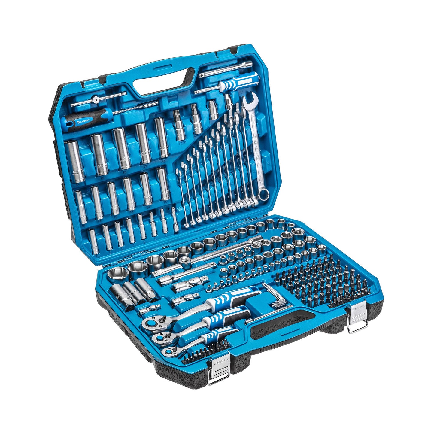 HOEGERT 222-dijelni set nasadnih ključeva 1/4″, 1/2″ i 3/8″ HT1R444 - Hoegert - HT1R444 - Ručni alat > Gedore - nasadni