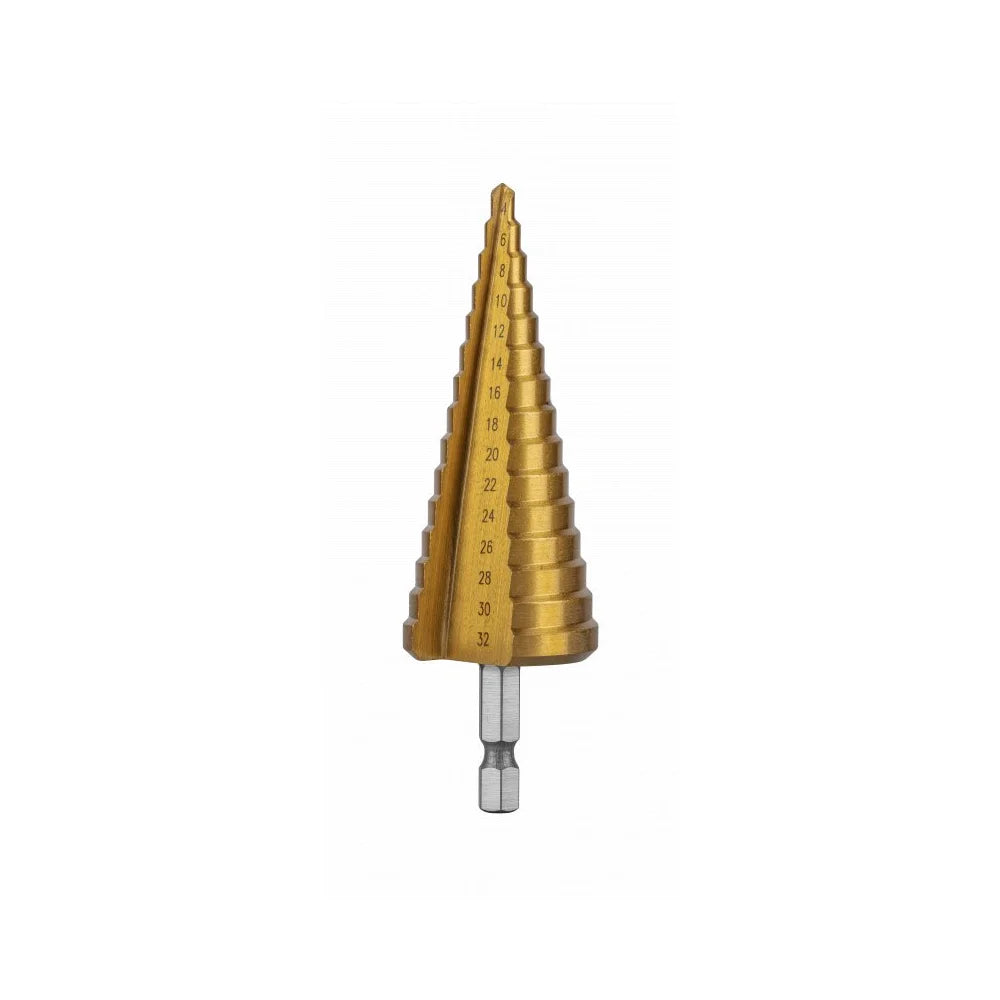 Hoegert stepenasta brugija za metal 4-32 mm HT6D323 - Hoegert - HT6D323 - Pribor za elektro alate > Pribor za bušilice >