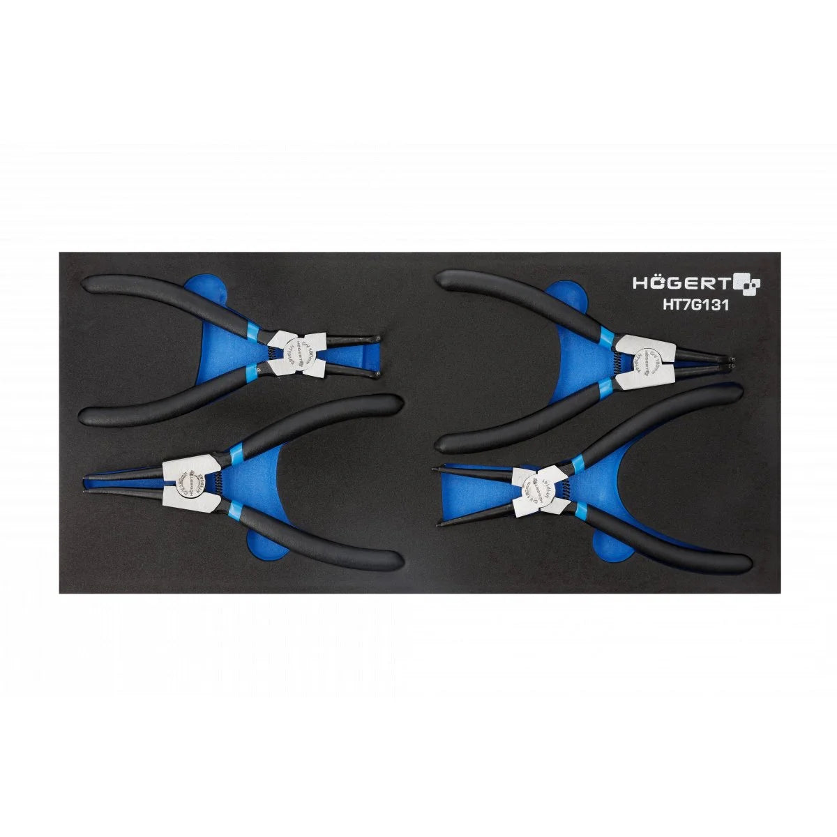 HOEGERT 4-dijelni set seger kliješta za radionička kolica HT7G131 - Hoegert - HT7G131 - Ručni alat > Kliješta