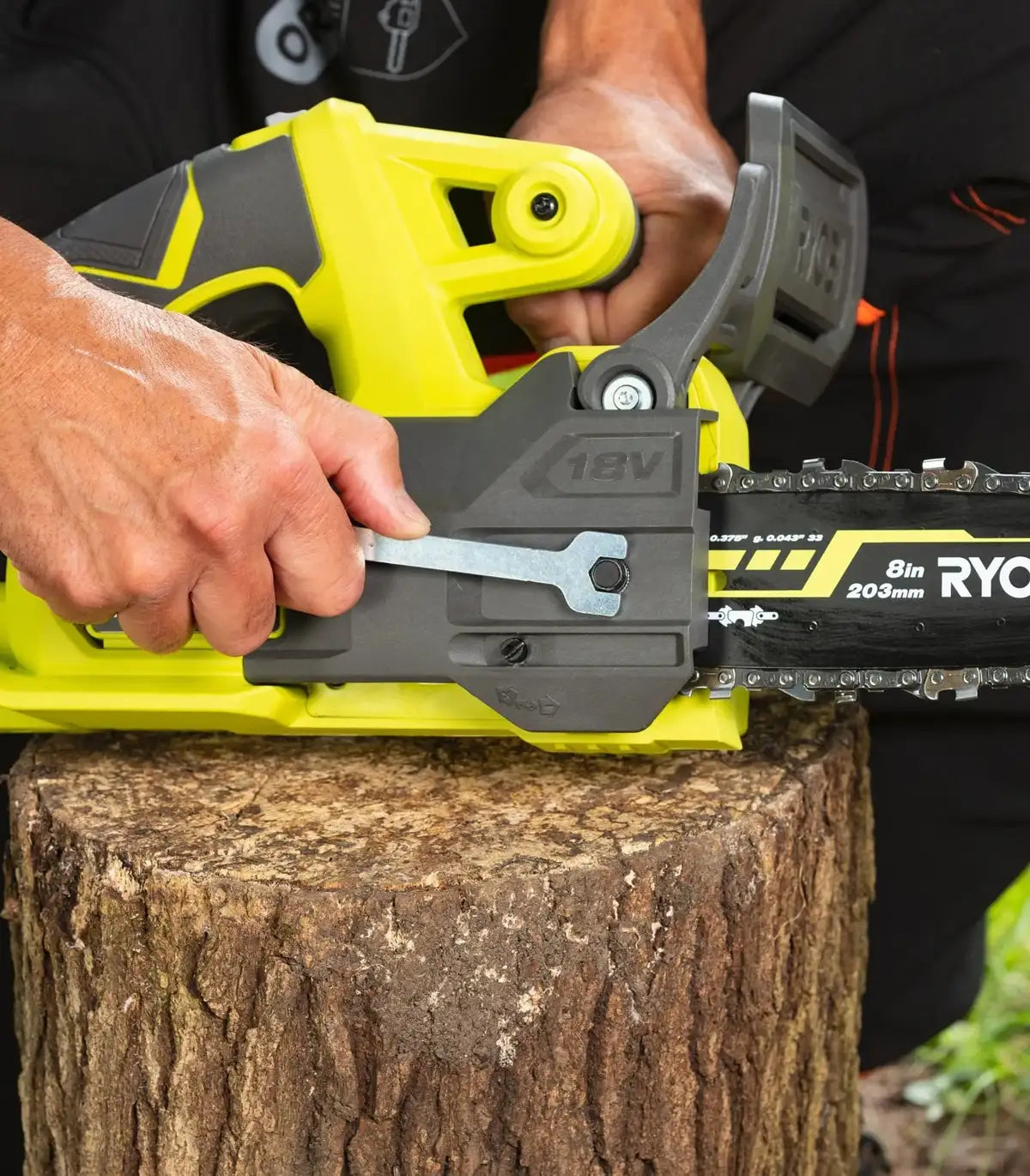 Ryobi – Akumulatorska lančana pila 18 V 20 cm SOLO RY18CS20A-0 by RYOBI Lančane pile za drvo (motorke)