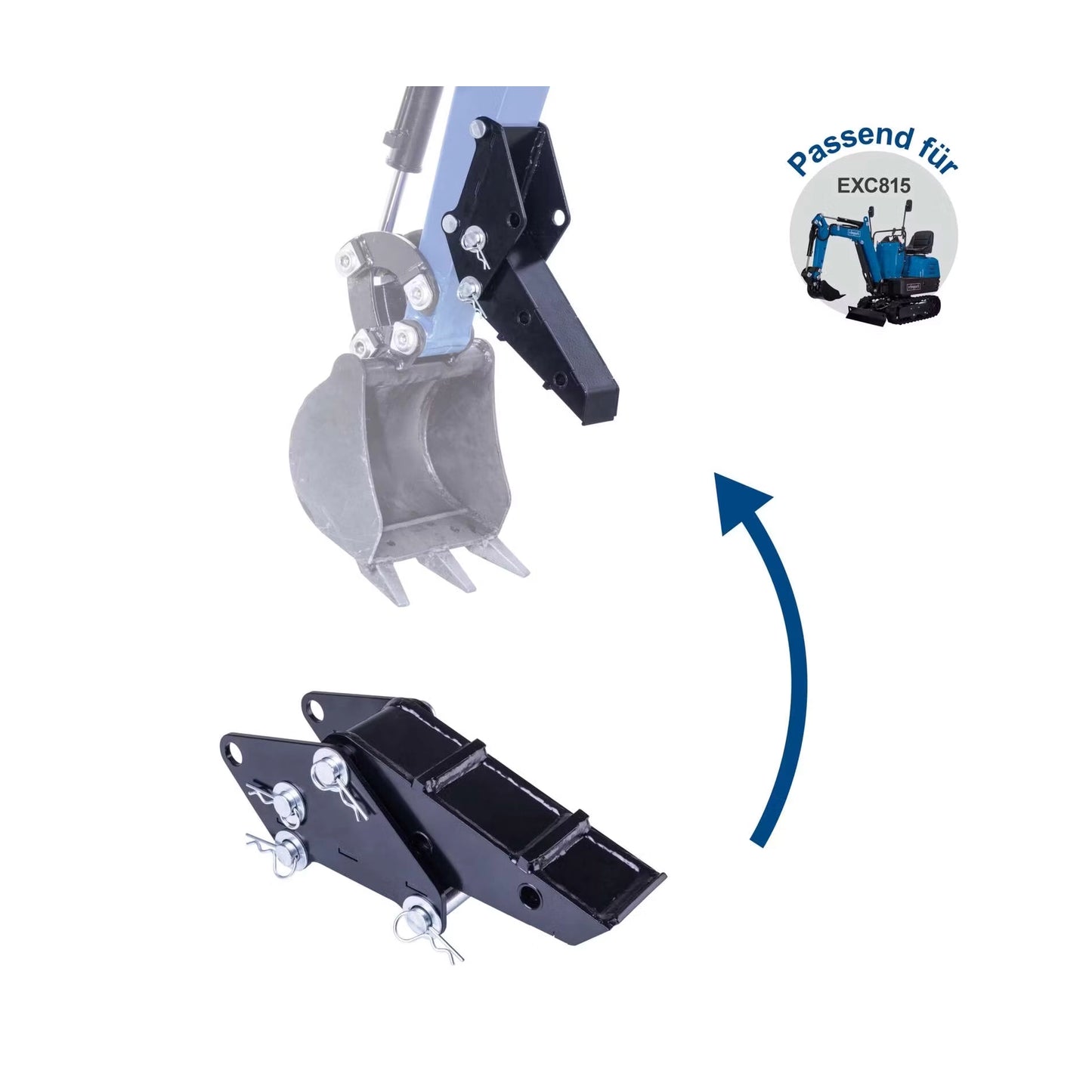 Scheppach dodatna hvataljka za bager EXC815 7915001701 - Scheppach - 7915001701 - Ostalo > Bageri - detalj 2