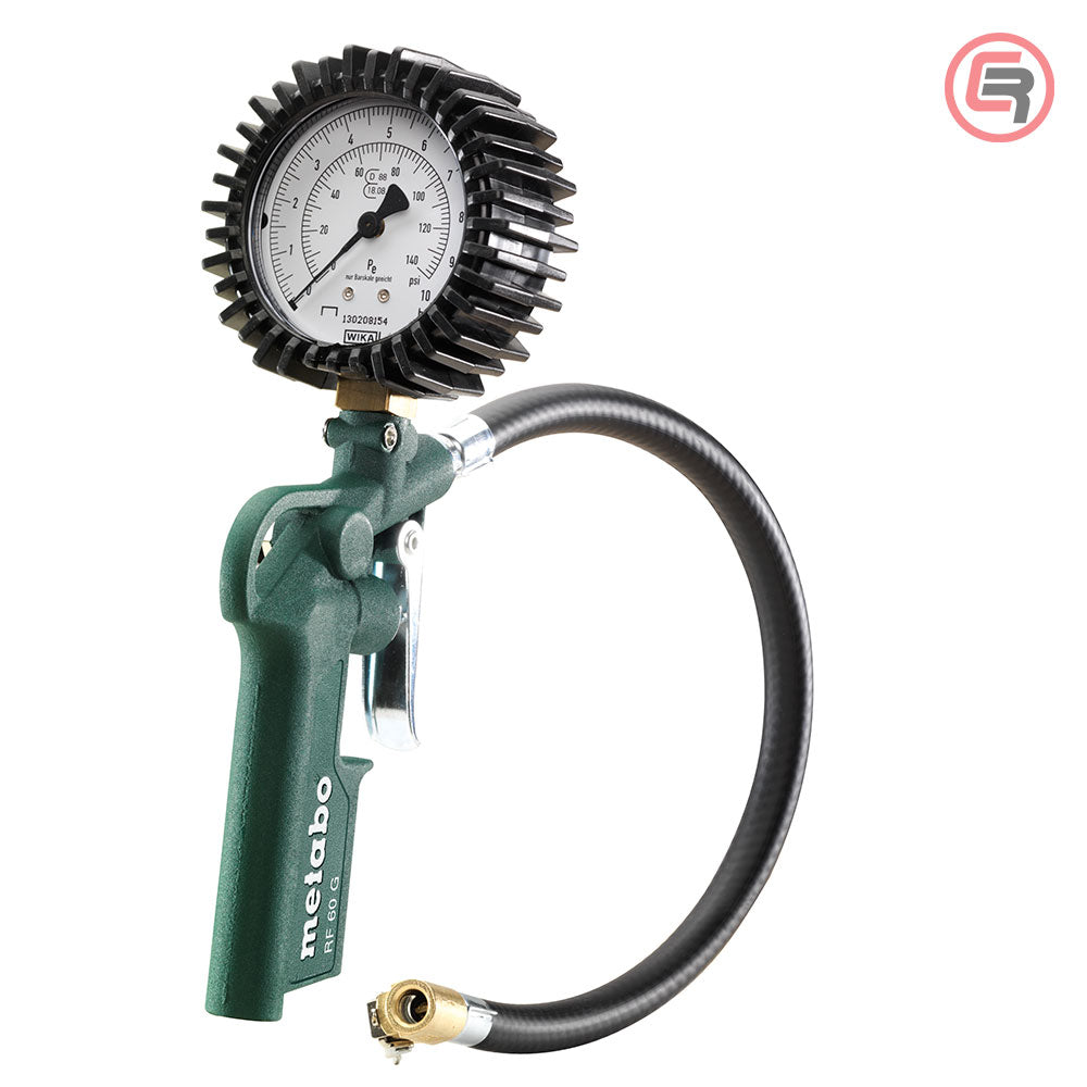 Metabo Pištolj Zračni Za Pumpanje Guma Sa Manometrom RF 60 G – 602234000 by Metabo 602234000 Pneumatski Pištolji Za Duvanje