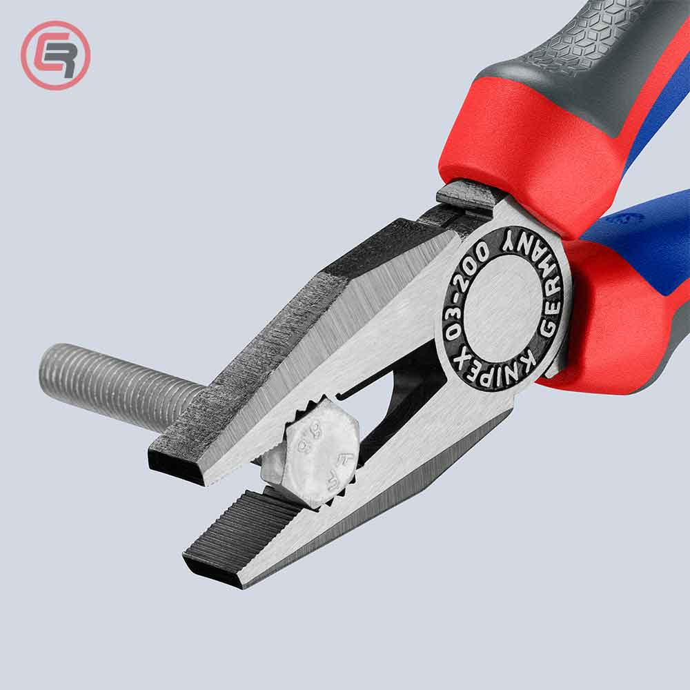 Knipex Kliješta Kombinovana 200 mm – 03 02 200 by Knipex 03 02 200 Kliješta - detalj 8