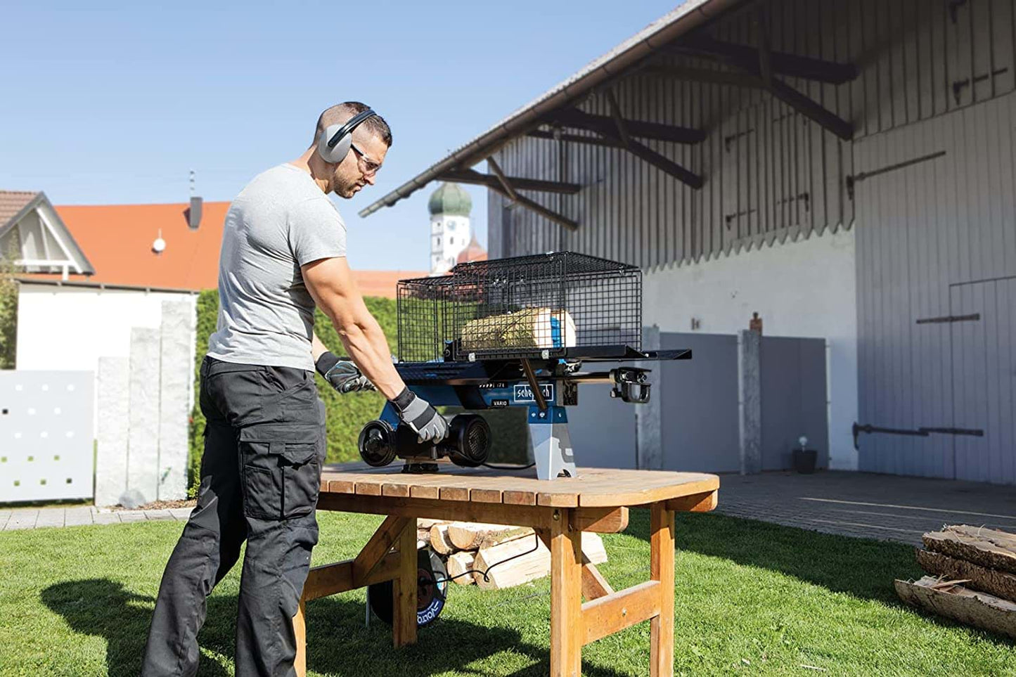Scheppach horizontalni cjepač za drva HL760L – 7T - Scheppach - HL760L - Vrt i poljoprivreda > Cjepači za drva - detalj 4