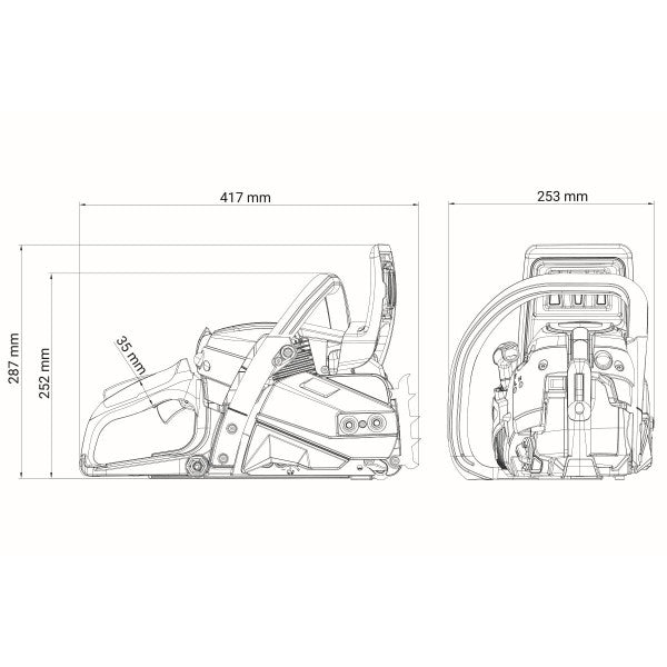 Motorna testera Villager VGS 4125 PE (EURO 2) - Motorne testere - SKU 046460