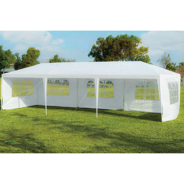 Tenda 3X9 sa bocnim stranama - bela - Suncobrani i tende - SKU 055433 - detalj 3