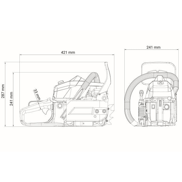 MOTORNA TESTERA VILLAGER VGS 520 PRIME - Motorne testere - SKU 057751