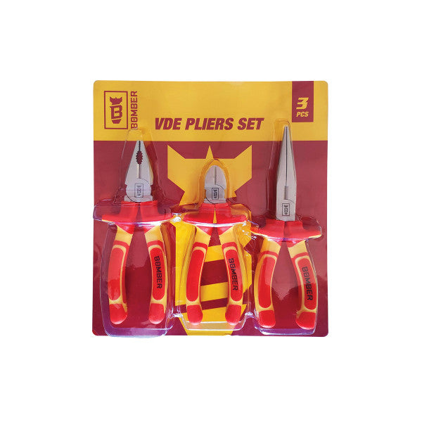 Set VDE klešta Bomber 3 kom - Klešta - SKU 073303
