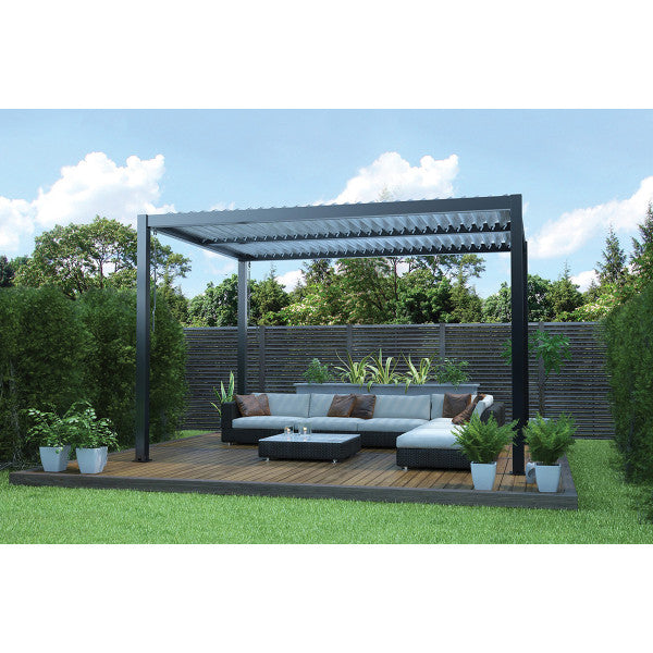 Pergola aluminijumska 3 x 4 - Suncobrani i tende - SKU 078504