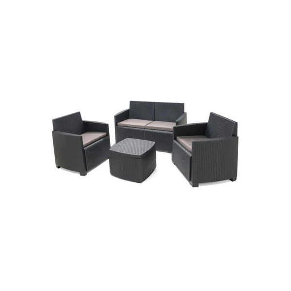 Baštenski set Etna sa 4 jastuka