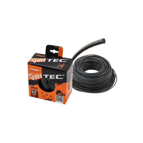 Silk za trimer 2.4mm x 50m - okrugla nit VillyTec, black silent