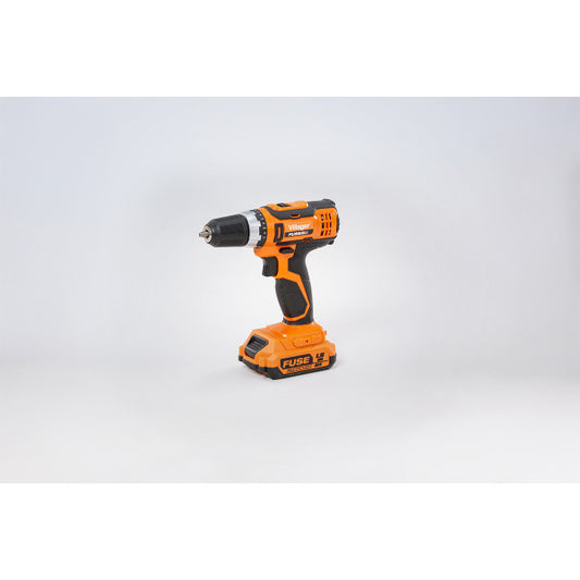 FUSE Set u koferu VLN 3220 + baterija 2.0Ah + punjac 2,4A + 74 nastavka - Akumulatorski alat Villager-Fuse - SKU 085627