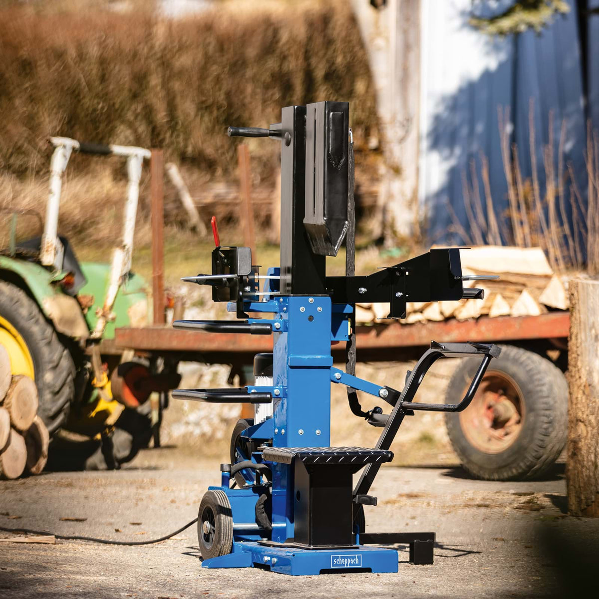 Scheppach vertikalni cjepač za drva COMPACT – 15T - Scheppach - COMPACT 15T - Vrt i poljoprivreda > Cjepači za drva