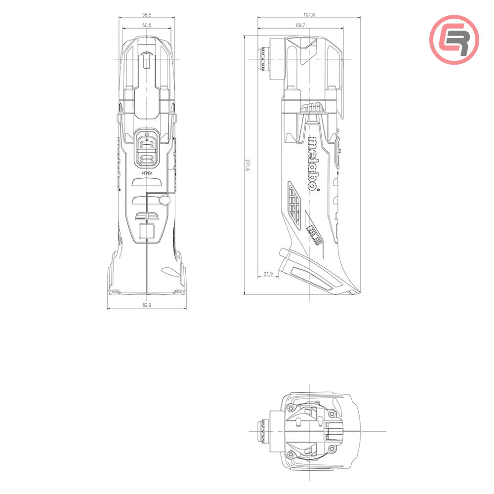 Metabo Multifunkcionalni Alat Aku MT 18 LTX 18 V (bez baterije i punjača) – 613021890 by Metabo 613021890 Aku
