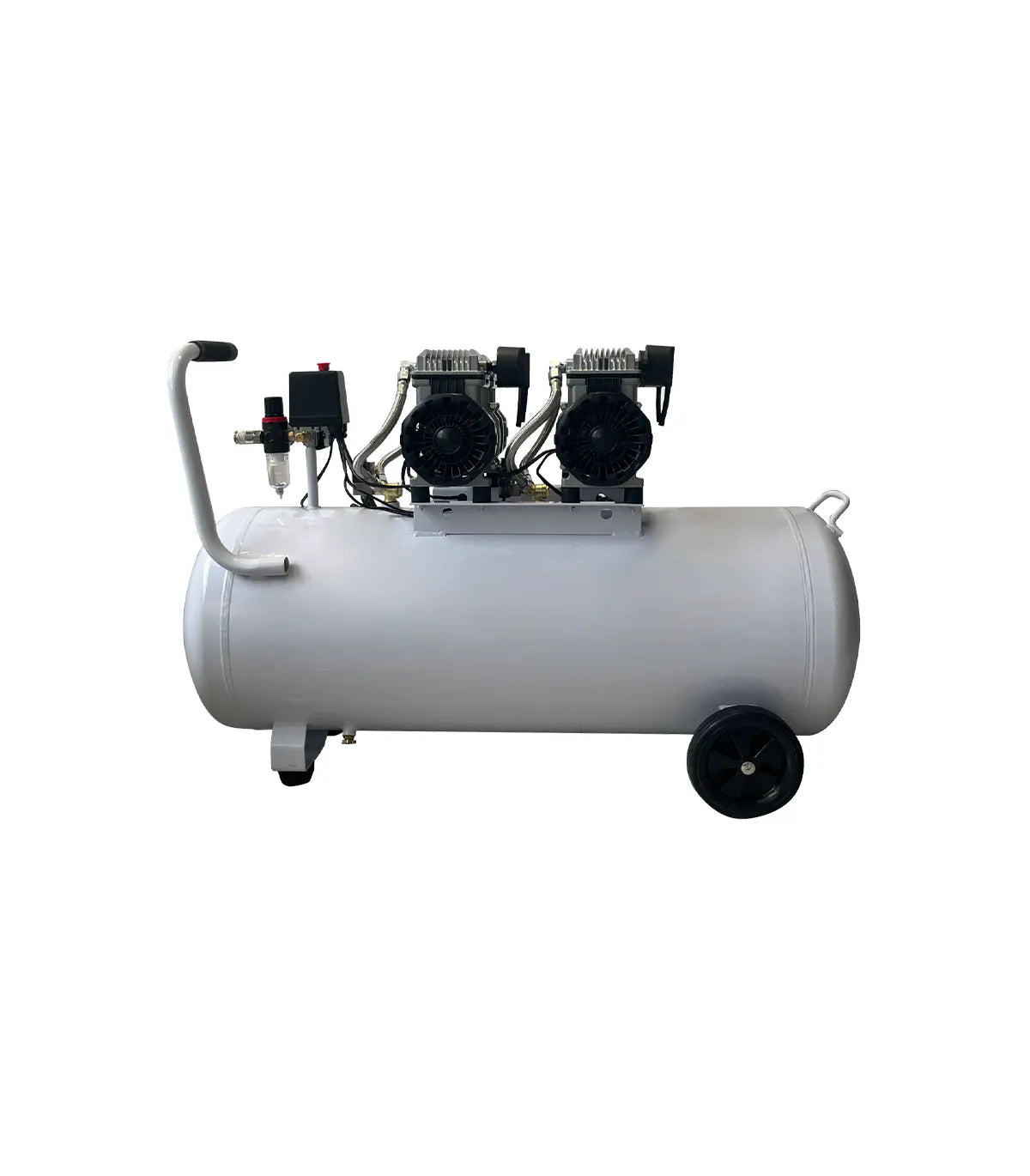 PROAIR – Tihi bezuljni klipni kompresor 100 l 10 bar 3 kW XS 3/100 by ProAir Klipni kompresori - detalj 2