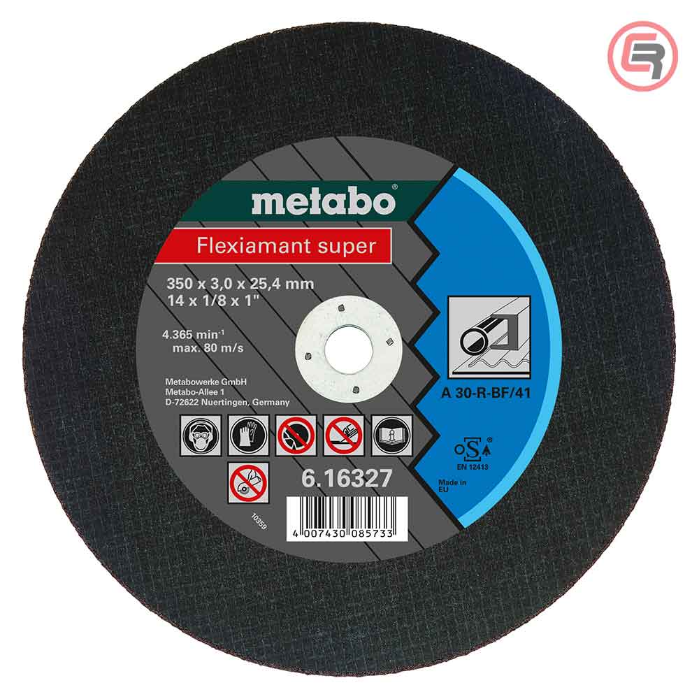 Metabo Rezna Ploča 350 x 3 x 25,4 mm Željezo Flexiamant Super – 616327000 by Metabo 616327000 Pribor Za Brusilice