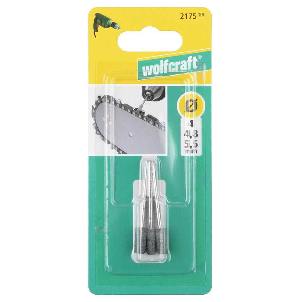 Wolfcraft Set Keramičkih Brusnih Nastavaka Za Lančane Pile / 3 dijelni – 2175000 by Wolfcraft 2175000 Četke, Brusni