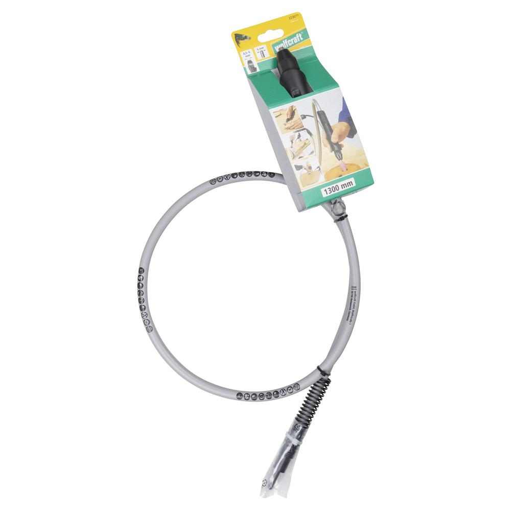 Wolfcraft Osovina Savitljiva 6mm; 1,3m; 3.500 okr/min Sa Glavom 0,5-6 mm – 2230000 by Wolfcraft 2230000 Ostali Pribor Za