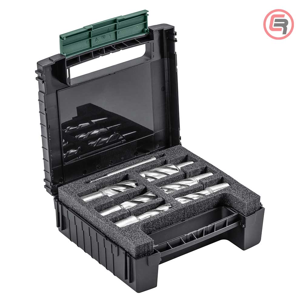 Metabo Set Glodala HSS fi 14, 16, 18, 20, 22 i 26 mm Prihvat Weldon / 6 kom – 626624000 by Metabo 626624000 Pribor Za Ravne