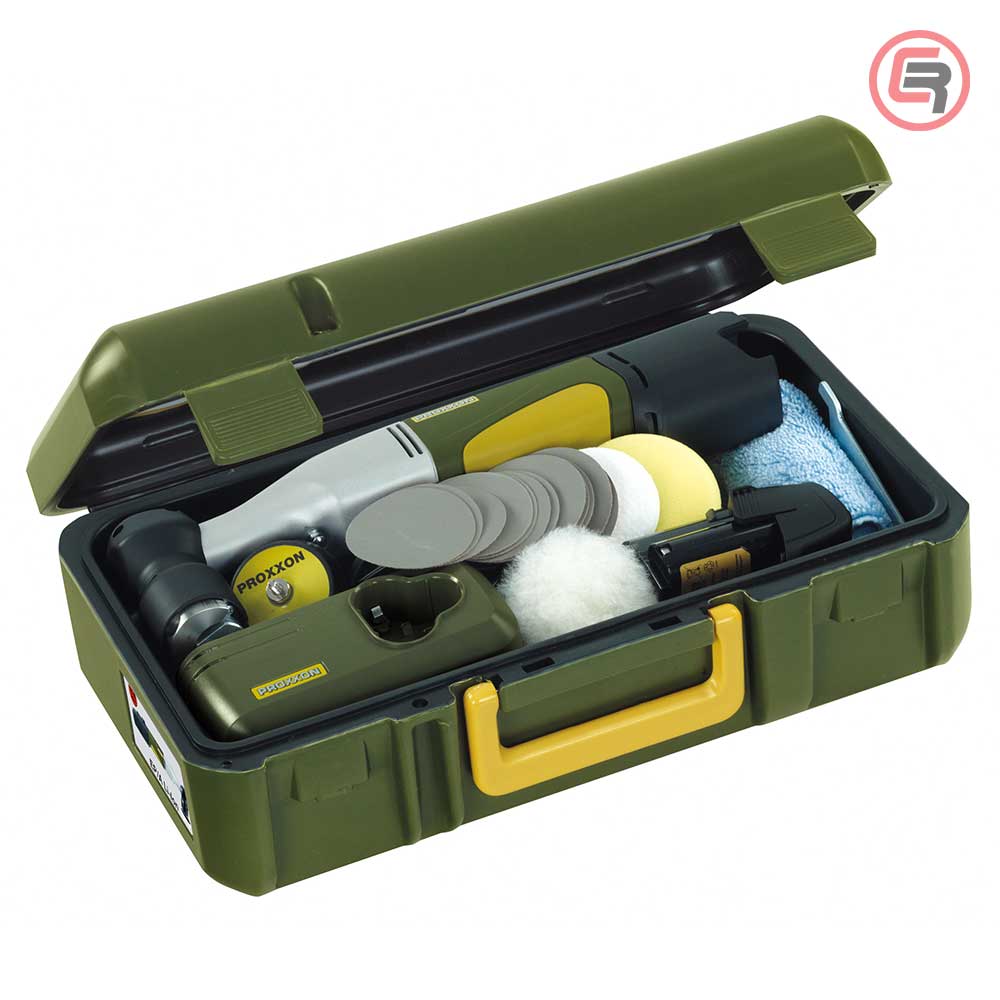 Proxxon Polirka Ekscentrična Akumulatorska 10,8V – EP/A Sa Priborom – 29835 by Proxxon 29835 Aku Mikro Alati / Modelarski