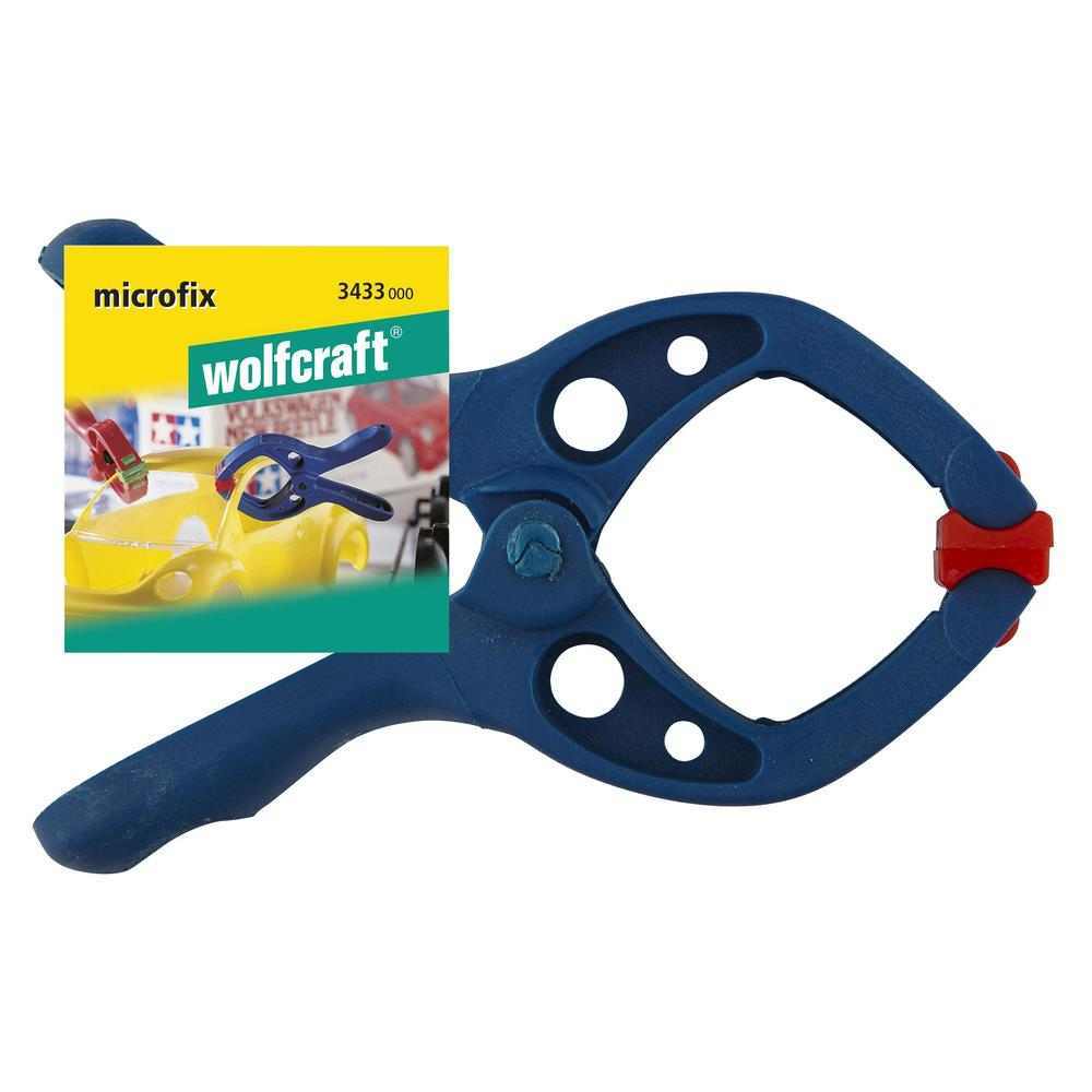 Wolfcraft Stega Mini Sa Oprugom Microfix 30 mm – 3433000 by Wolfcraft 3433000 Stege - detalj 7