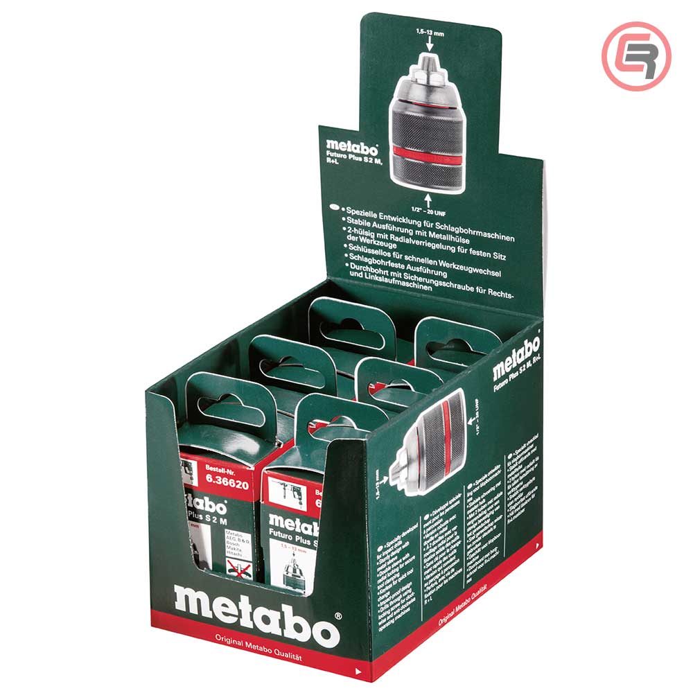 Metabo Glava Brzostezna Futuro Plus 1, 5 – 13 mm, 1/2” – 20 UNF – 636620000 by Metabo 636620000 Adapteri i Stezne Glave