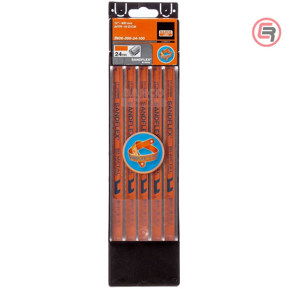 Bahco List Ručne Pile Za Metal SANDFLEX 300 mm Bi-Metal 24z / 3906-300-24-100 by Bahco 3906-300-24-100 Ručni Rezni Alat i