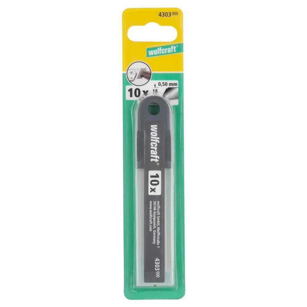 Wolfcraft Oštrice Za Skalper 18 / 110 mm, 8 Segmenata / 10 kom – 4303000 by Wolfcraft 4303000 Ručni Rezni Alat i Pribor