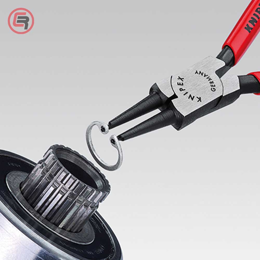 Knipex Kliješta Za Seger Osigurače Unutrašnja Ravna (fi 12-25 mm) 140 mm – 44 11 J1 by Knipex 44 11 J1 Kliješta Za Seger
