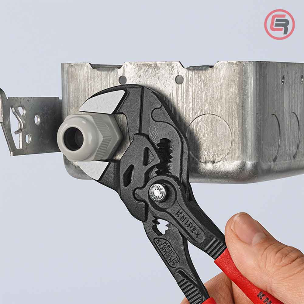 Knipex Kliješta Ključ Crna 180 mm – 86 01 180 by Knipex 86 01 180 Kliješta - detalj 6