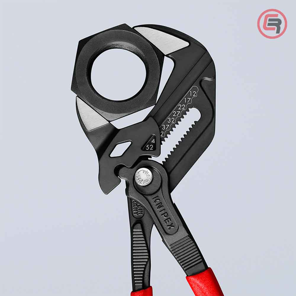 Knipex Kliješta Ključ Crna 250 mm – 86 01 250 by Knipex 86 01 250 Kliješta - detalj 6
