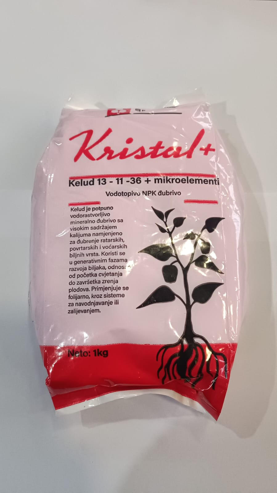 Kristal+ Crveni 13-11-36 1kg by RURIS RSE1900S Svi proizvodi, Vrt i poljoprivreda