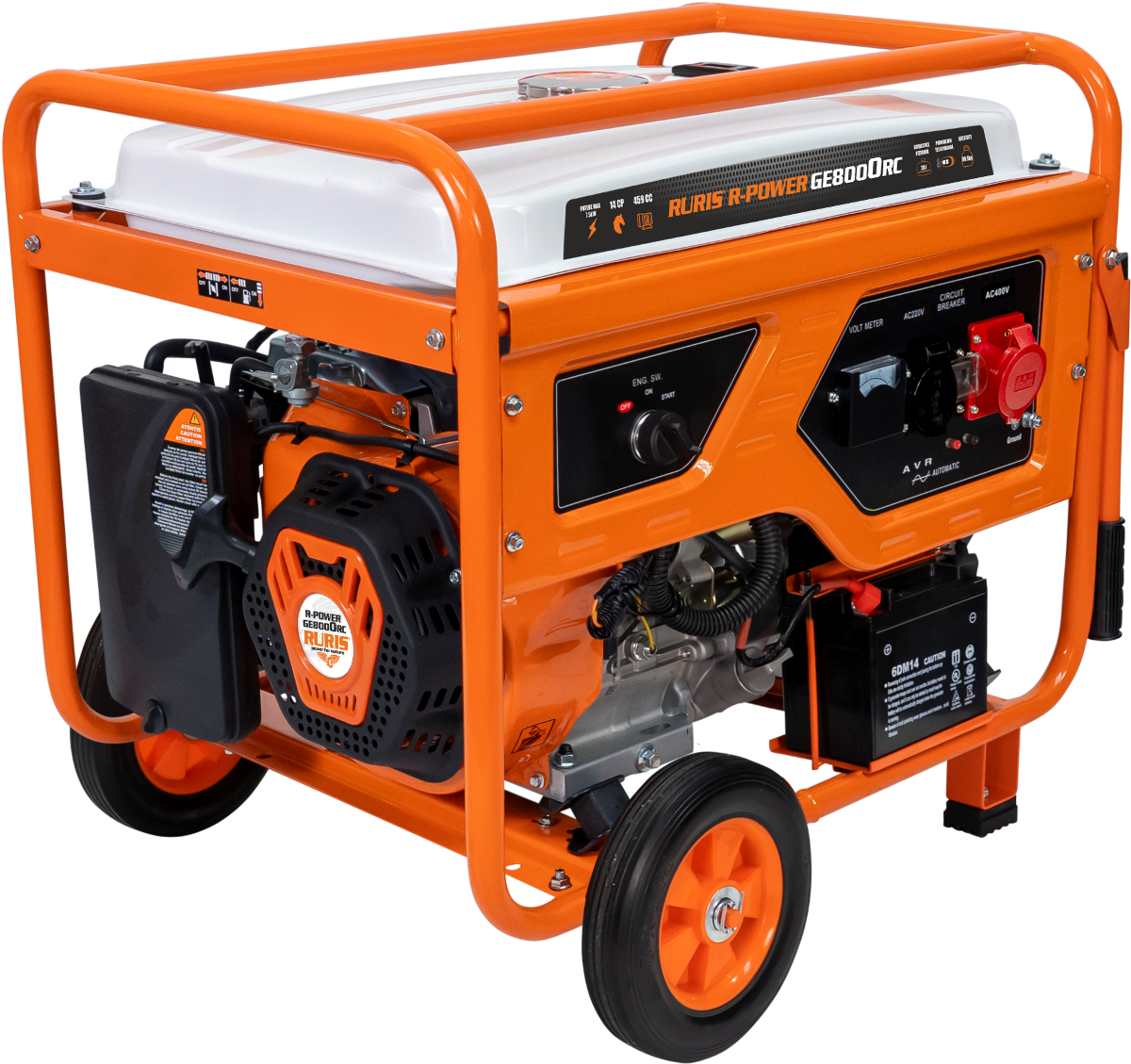 RURIS agregat za struju R-POWER GE8000RC by RURIS R-Power GE8000RC Agregati, Mašine i uređaji