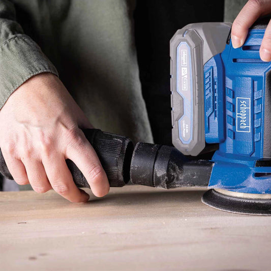 Scheppach aku rotaciona ekscentrična brusilica IXES C-OBS125-X – Solo Bušilice i odvijači, Mašine i uređaji, Svi proizvodi