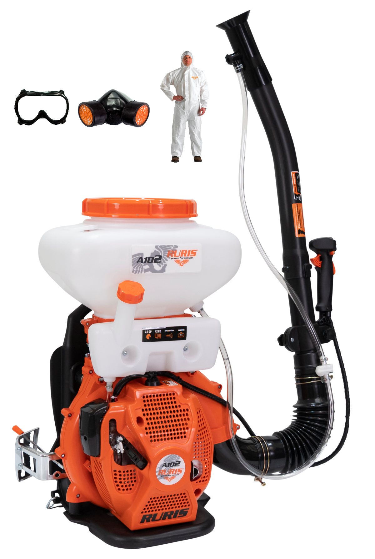 RURIS motorna prskalica atomizer A102 by RURIS A102 Motorne i ručne prskalice, Svi proizvodi, Vrt i poljoprivreda