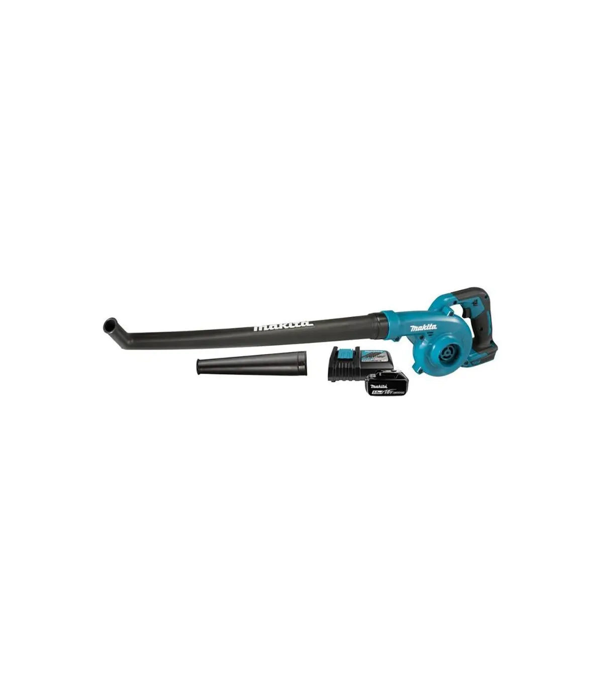 Makita – Akumulatorsko puhalo set DUB186RFX1, 18 V LXT (1× 3,0 Ah + DC18RC) by Makita Puhači