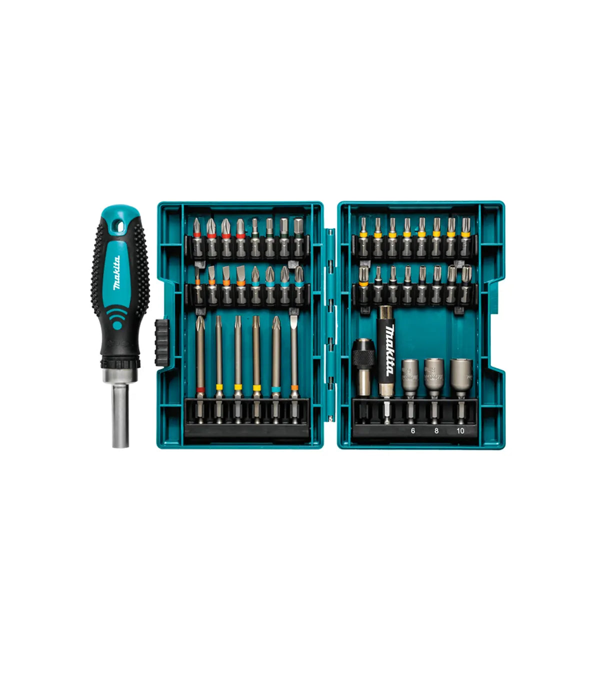 Makita – Set bitova s račnom, 43 dijela E-25096 by Makita Pribor za bušilice i čekiće