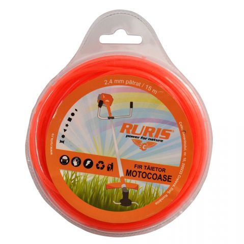 RURIS kvadratni silk za trimer 2.4mm 15m Mašine i uređaji, Oprema i potrošni materijal, Svi proizvodi