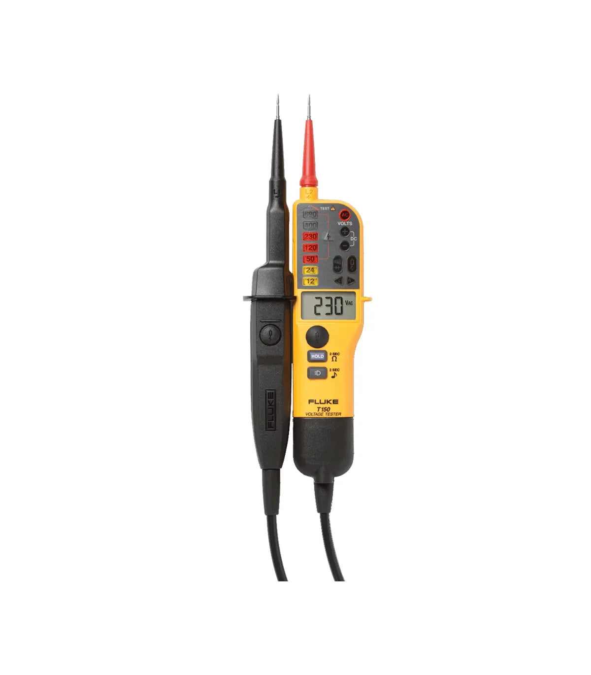 Fluke – Dvopolni ispitivač napona i kontinuiteta 690 V T150 by Fluke Elektroinstalaterski instrumenti