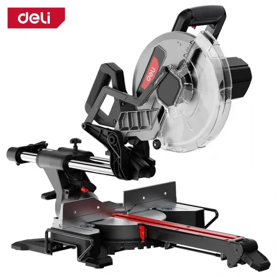 Stacionarna potezna kružna testera za drvo 255m 2000W DELI Supreme EDE570