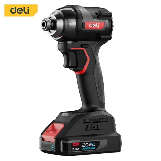 Aku udarni odvijač 1/4" 20V 200Nm DELI Supreme EDE-QZ20-1D2