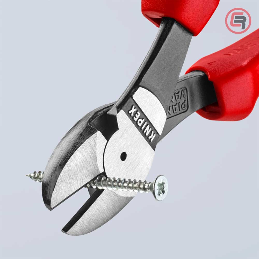 Knipex Kliješta Bočna Sječa – Sječice Ojačana 180mm – 74 02 180 by Knipex 74 02 180 Kliješta - detalj 4