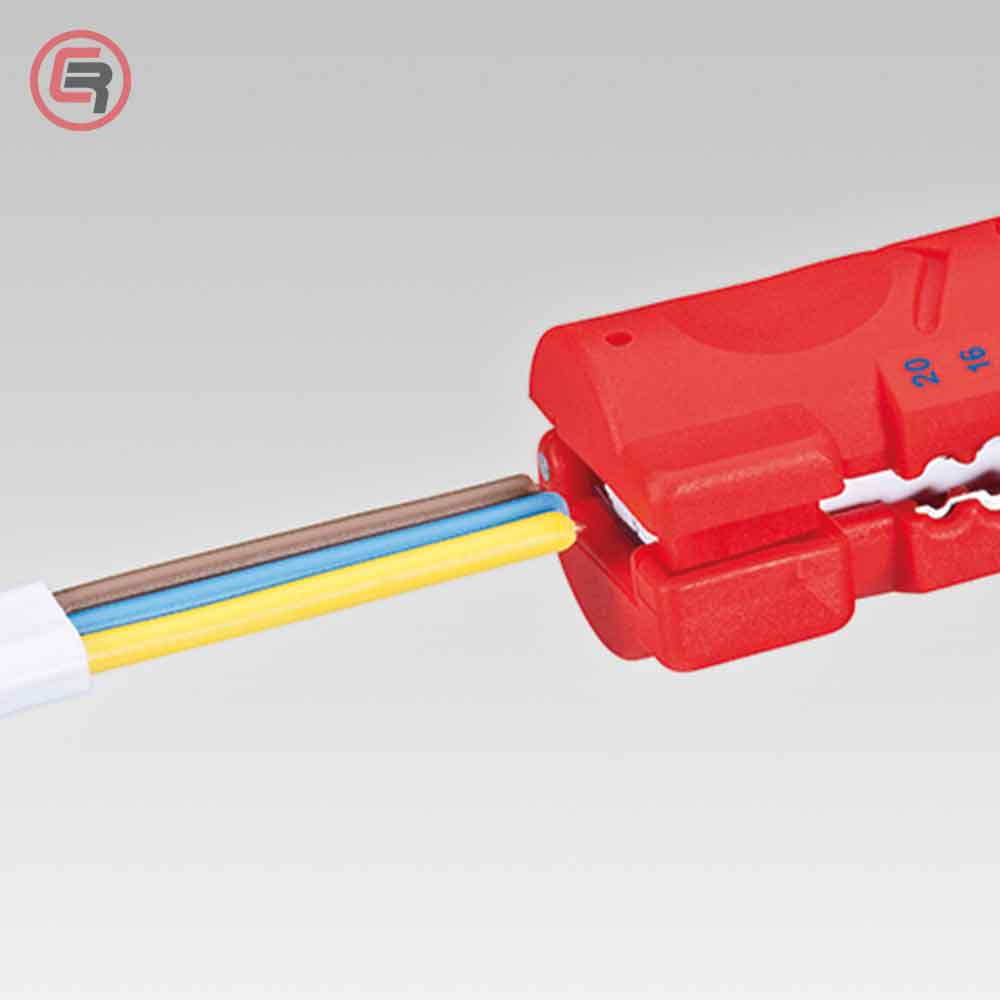 Knipex Skidač Izolacije Za Ravne i Okrugle Kablove 4 – 13mm / 125mm – 16 64 125 SB by Knipex 16 64 125 SB Alati Za