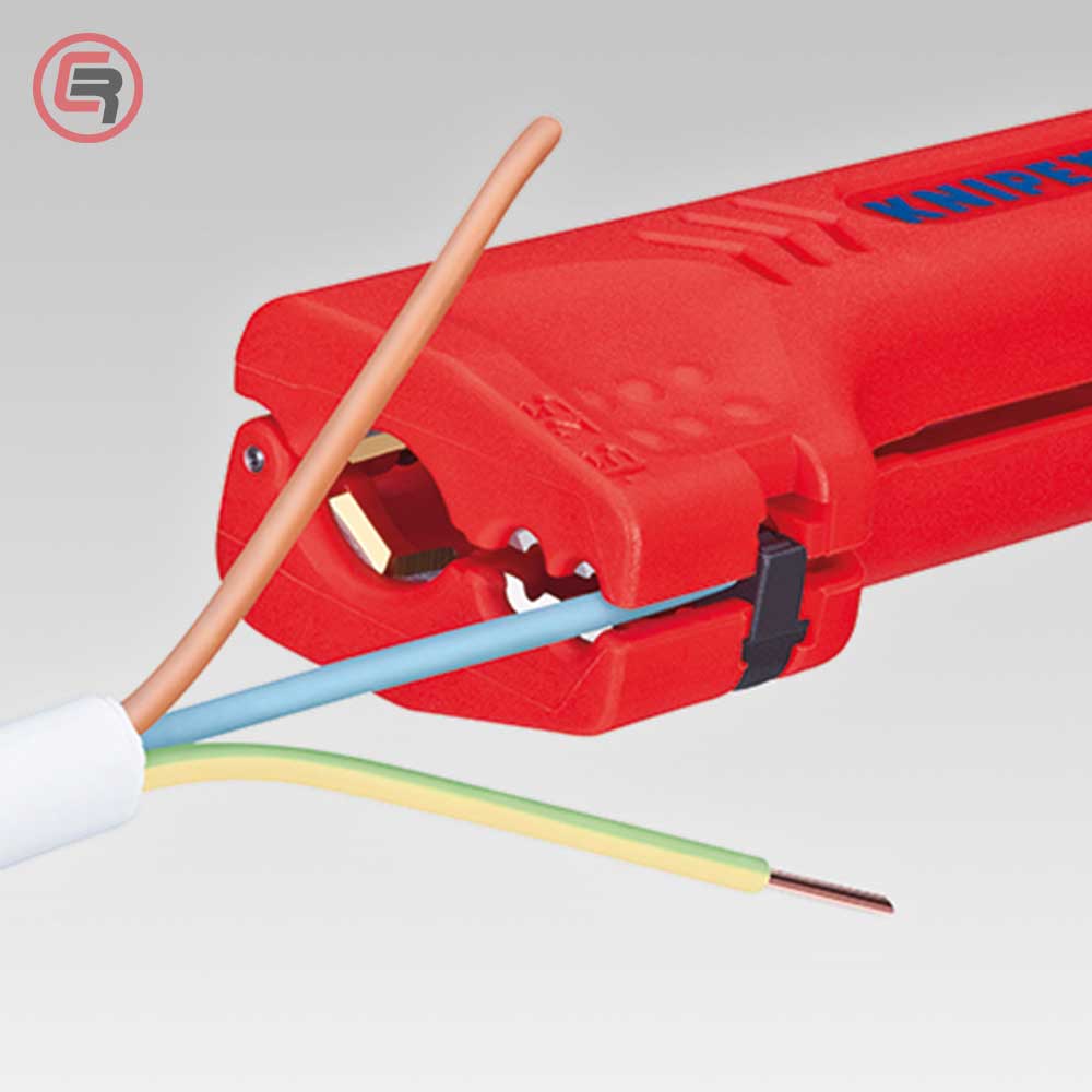 Knipex Skidač Izolacije Sa Industrijskog i Građevinskog Kabla 130mm – 16 90 130 SB by Knipex 16 90 130 SB Alati Za