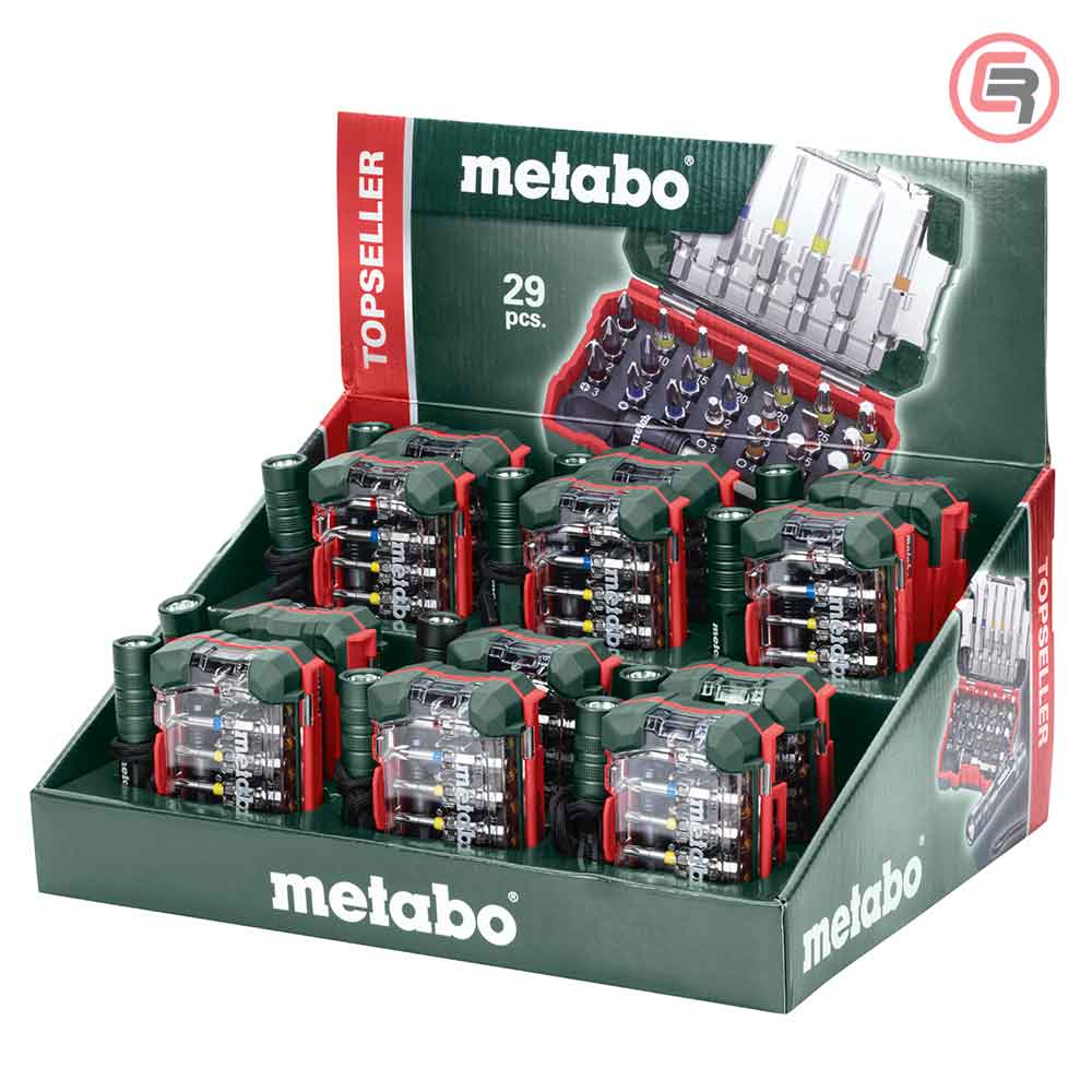 Metabo Set Bitova Bit Box “SP” 29 dijelni + Lampa Mini – 626721000 by Metabo 626721000 Garniture / Setovi Pribora - detalj 3